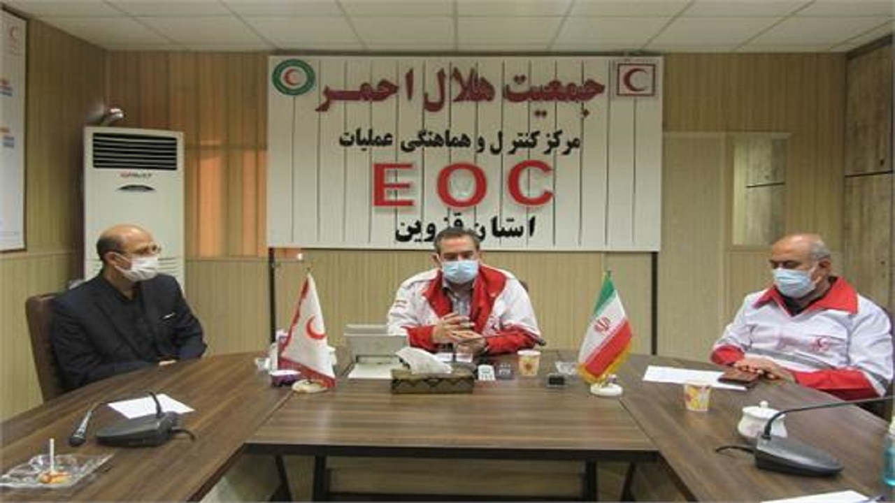 استفاده از ظرفیت مددجویان کمیته امداد قزوین در هلال احمر