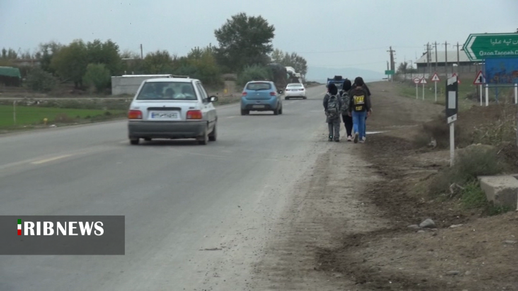 نبود مدرسه در روستای اوزون تپه علیا در بخش اسلام آباد