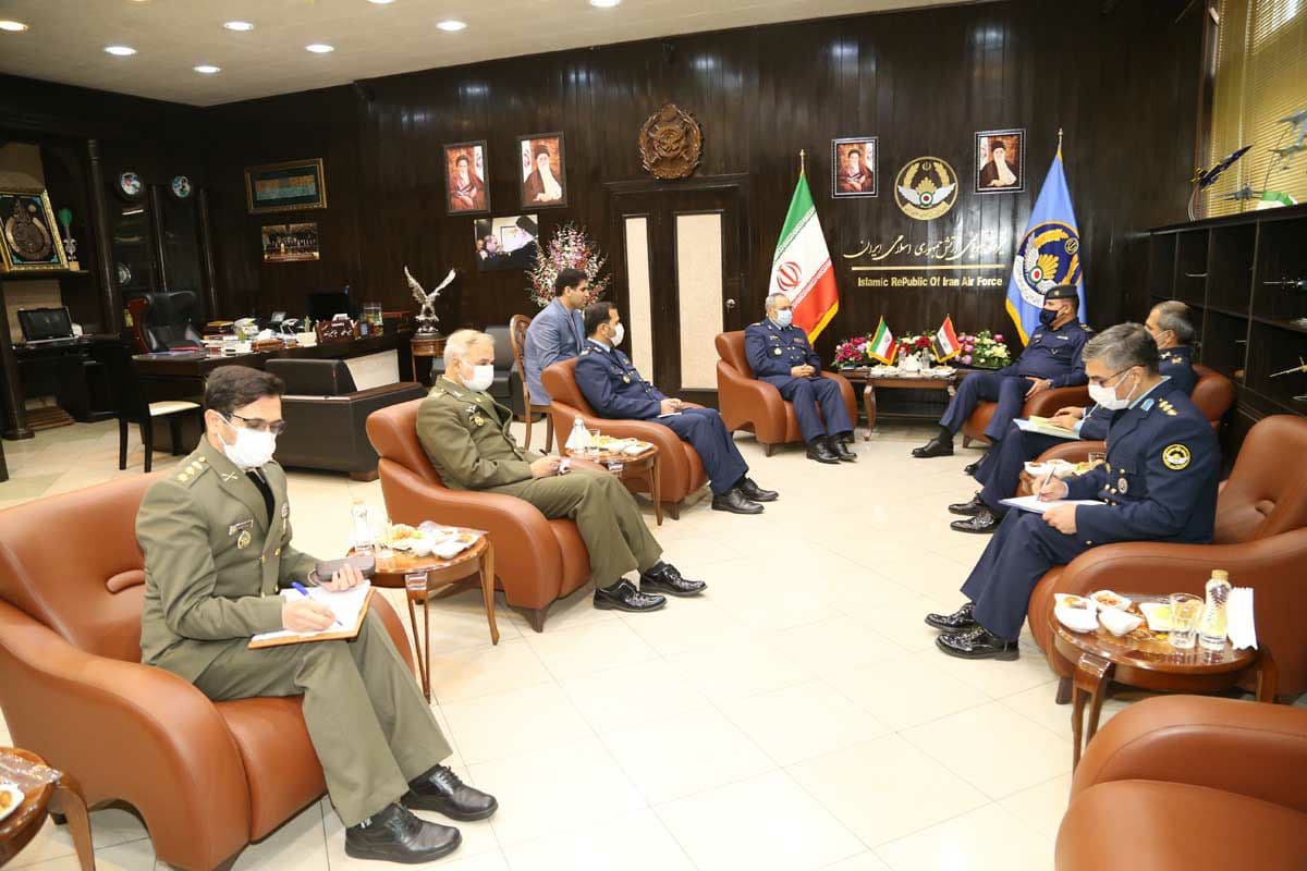 تاکید فرماندهان نیروی هوایی ارتش ایران و عراق بر توسعه همکاری‌ها