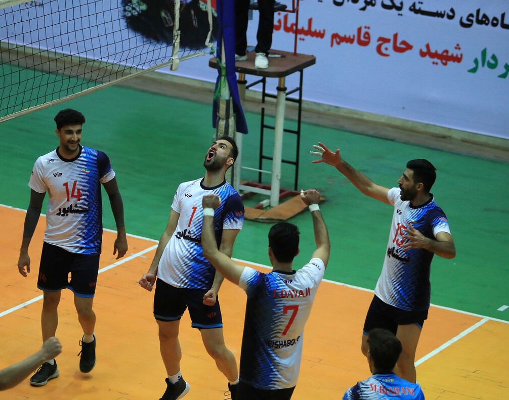 تهرانی ها فاتح امروز لیگ دسته یک والیبال در مشهد
