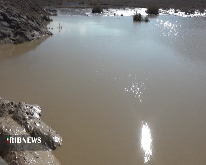 افتتاح طرح ذخیره آب باران  وکنترل روان آبها در راور