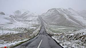 بارش برف و باران در ۹ شهرستان خراسان رضوی