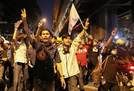 صدور دستور سرکوب معترضان تایلندی