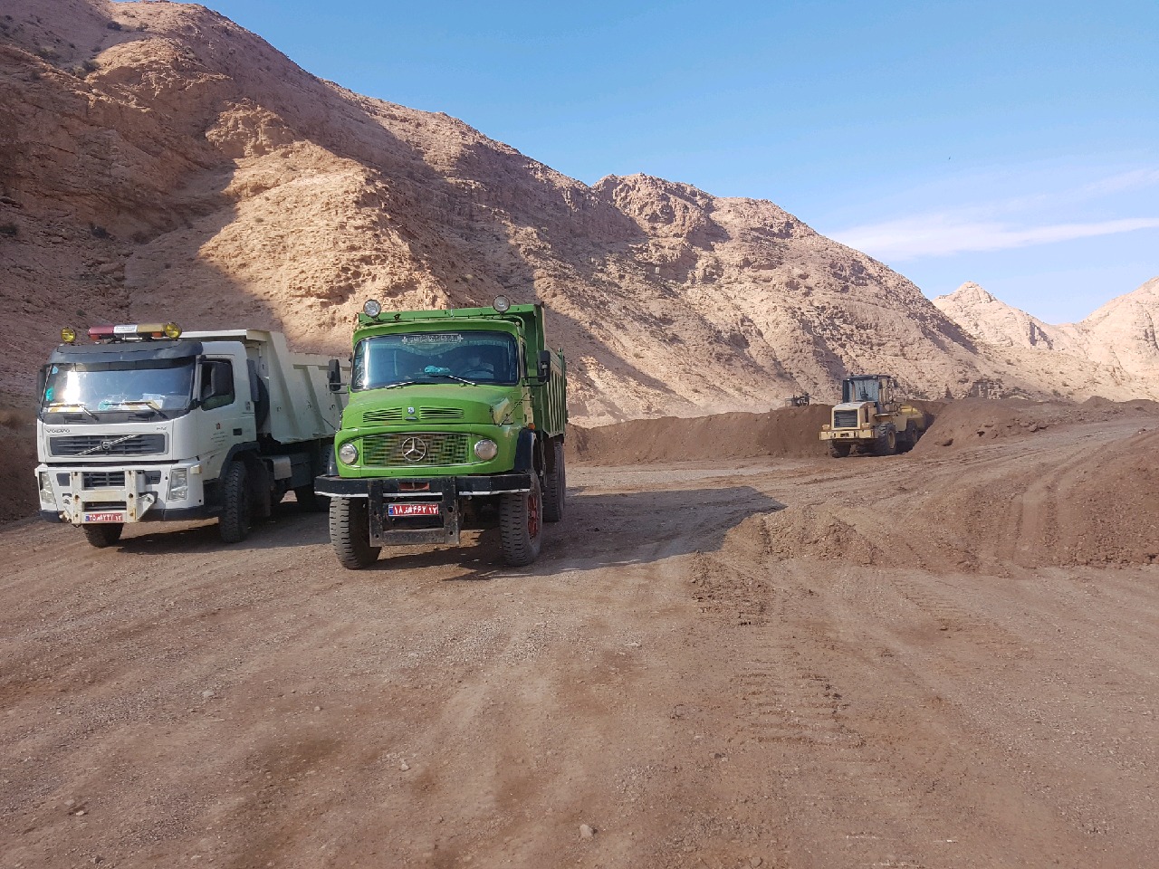 آغاز  عملیات زیرسازی طرح راه روستایی نوبهار_قاسم آباد بجستان