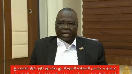 مخالفت عضو شورای حاکمیتی سودان با سازش