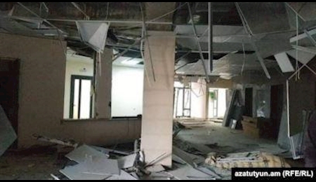 نیرو‌های جمهوری آذربایجان به یک بیمارستان حمله کردند