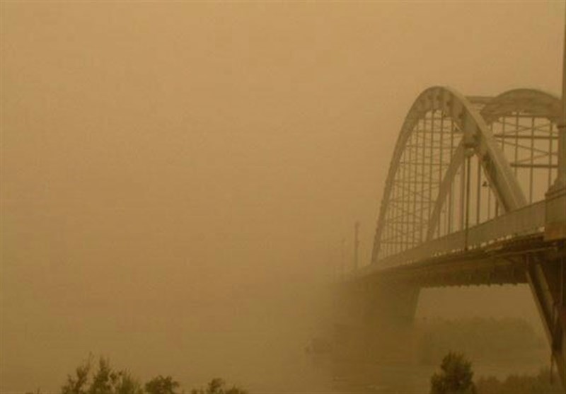 غبارآلود شدن هوای خوزستان