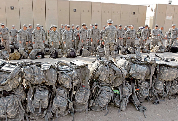 خروج ۵۰۰ نظامی آمریکایی از عراق