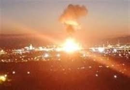 حمله هوایی متجاوزان سعودی به استان حجه یمن