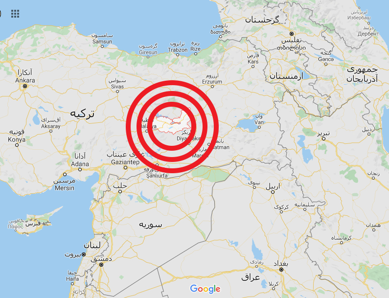 زلزله در ترکیه