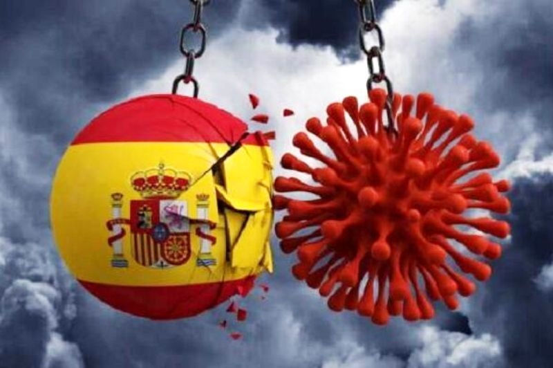 بيش از يک و نيم ميليون مبتلا به کرونا در اسپانيا