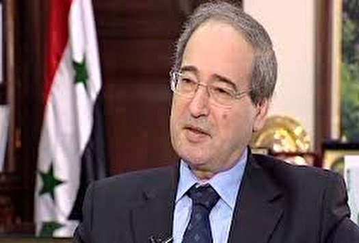 دیدار وزیر امور خارجه سوریه با شمخانی؛ فردا