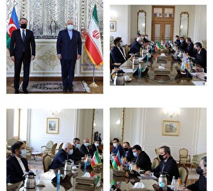 دیدار و گفتگوی وزرای امور خارجه ایران و آذربایجان