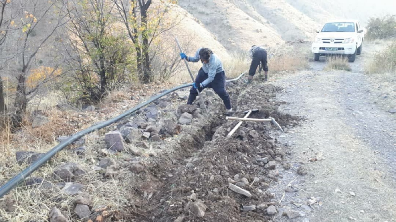 ساکنان روستای کنگاور طارم سفلی از آب شرب بهداشتی بهره مند می‌شوند