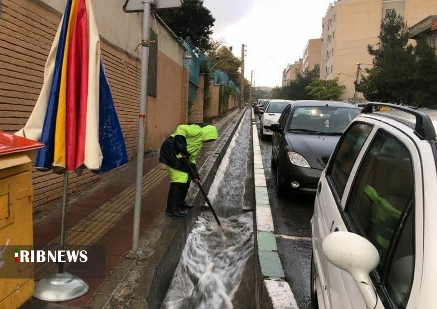 استقرار نیرو‌های عملیاتی در نقاط آبگیر شمال تهران