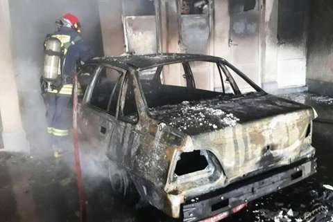دستگیری عامل آتش زدن 3 خودرو در اصفهان