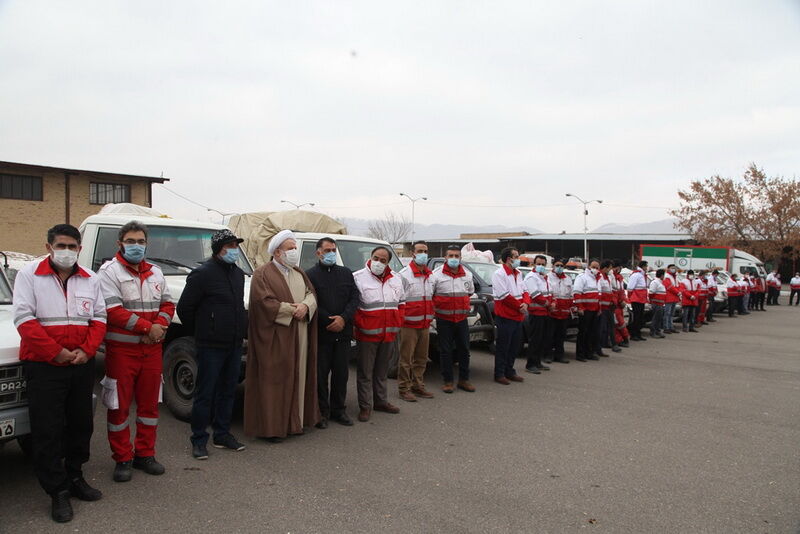 اجرای طرح امداد زمستانی هلال احمر در آذربایجان‌شرقی