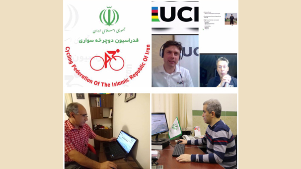 حضور دو داور ایرانی در کلاس‌های مجازی دوچرخه سواری