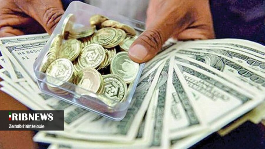قیمت سکه و ارز در نخستین روز هفته