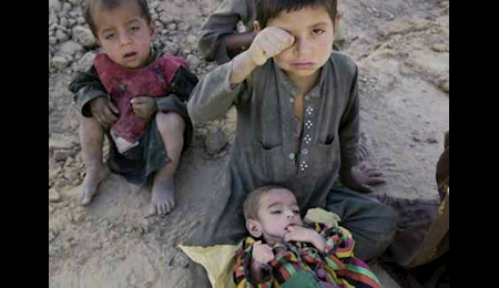 سوء تغذیه بیش از ۵۰ درصد کودکان افغانستان
