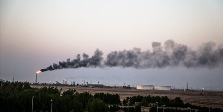 آلودگی هوای هفت شهر خوزستان