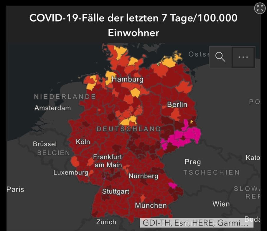 آمار بالای تلفات کرونا با وجود تعطیلات سراسری در آلمان