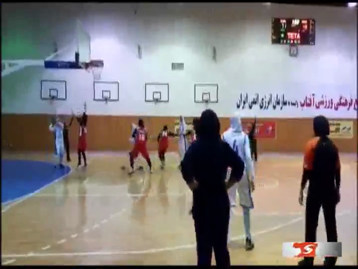 برد دختران بسکتبالیست شهرداری + فیلم