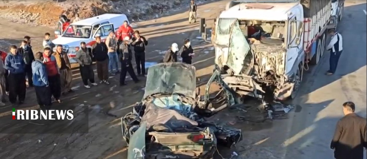 کشته شدن دو نفر در حادثه راننگی محور سقز-دیواندره