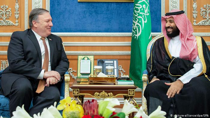 گفتگوی ولیعهد سعودی و وزیر خارجه آمریکا