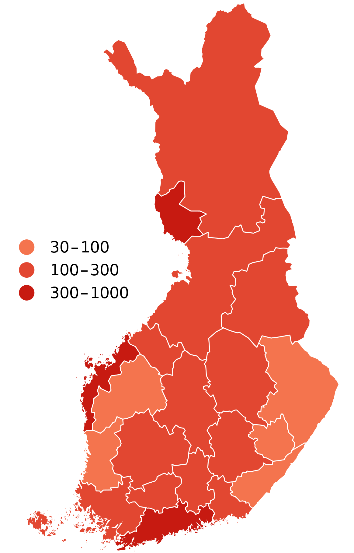 افزایش آمار روزانه بیماران کرونایی در فنلاند
