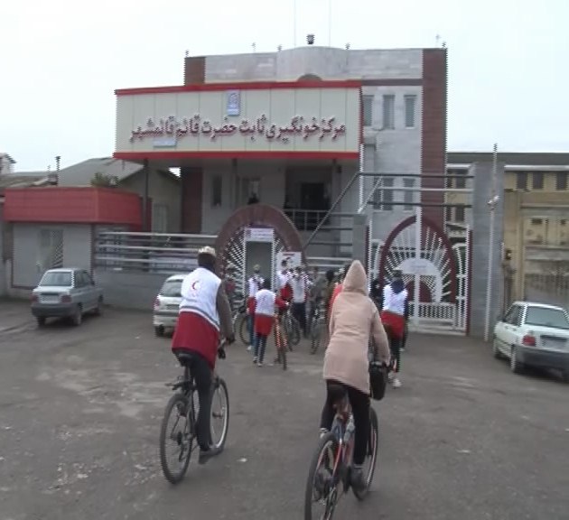 حضور دوچرخه سواران قائم شهری در پویش مردمی 