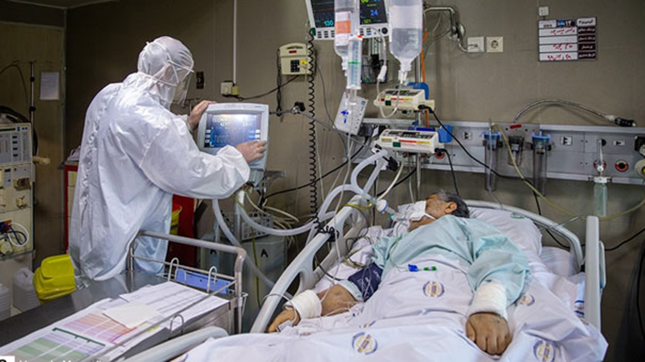 بستری ۵۰ بیمار بدحال کرونایی در بیمارستان‌های استان قزوین