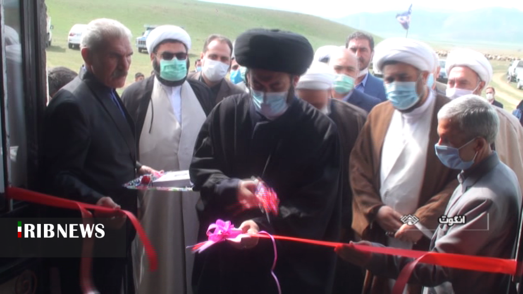 افتتاح مسجد روستای چرتقلوی شهرستان انگوت