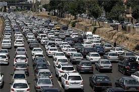 افزایش ۸۴ درصدی تردد خودرو در استان‌های تهران و البرز