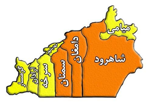 اعلام وضعیت هشدار زرد و نارنجی کرونا در سمنان