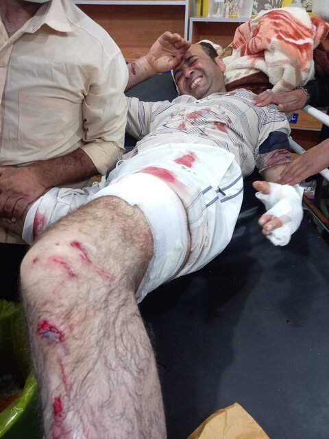 حمله پلنگ به یک مرد در بخش پاتاوه‌