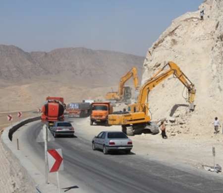 خواب زمستانی محور فارسان به دشتک