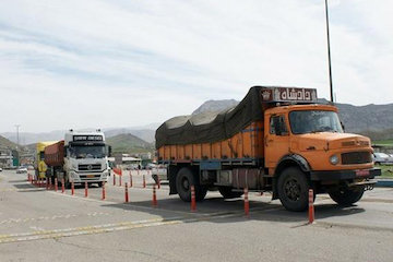 افزایش ۴۵درصدی حمل و نقل کالا در استان کرمانشاه