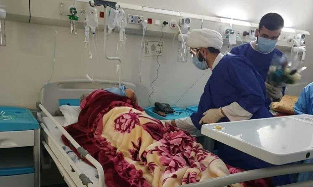 ۸۰۰ جهادگر خوزستانی ، بر بالین بیماران کرونایی
