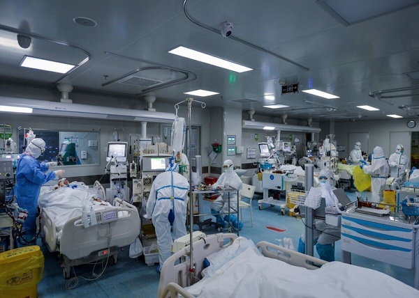 تخت‌های بیمارستان امیر المومنین (ع) بویین زهرا پر شد