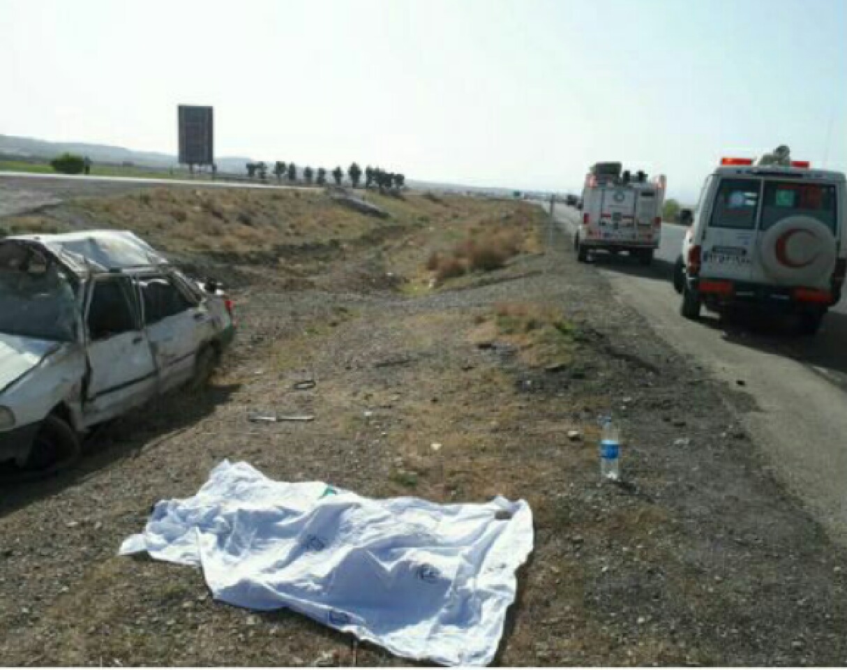 یک کشته در حادثه رانندگی در محورنیشابور – مشهد