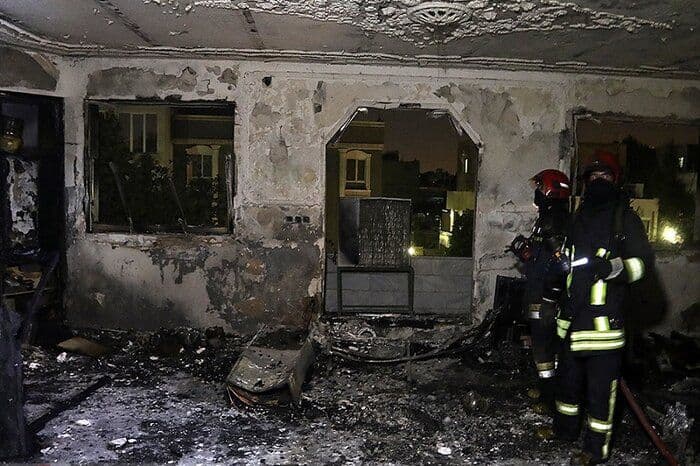نشت گاز یک خانه را در شهرستان سنقر به آتش کشید