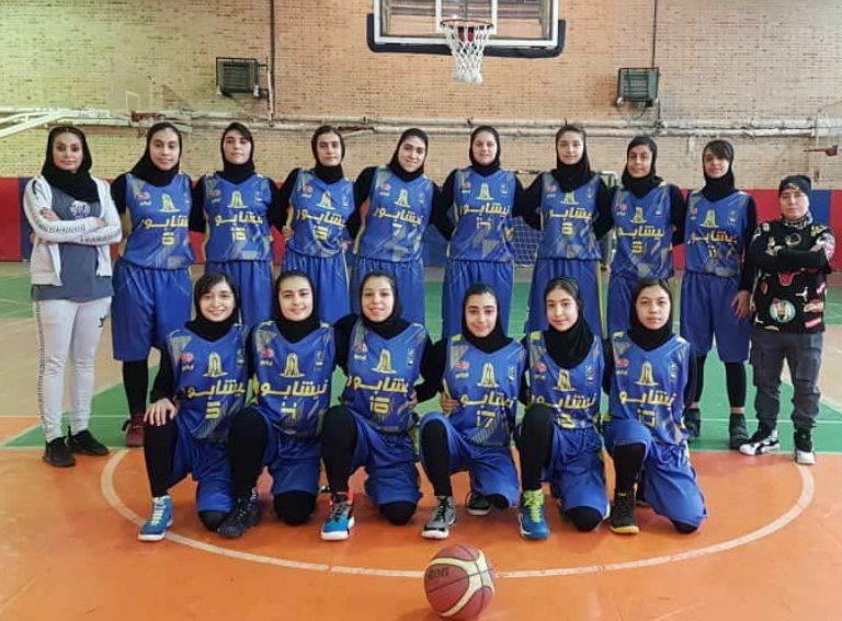 صعود مقتدارانه تیم دختران خانه بسکتبال نیشابور به لیگ دسته یک بانوان کشور