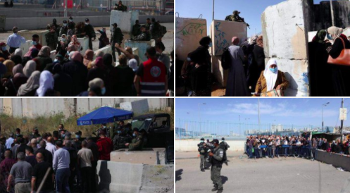 ممانعت صهیونیست‌ها از ورود فلسطینی به مسجدالاقصی