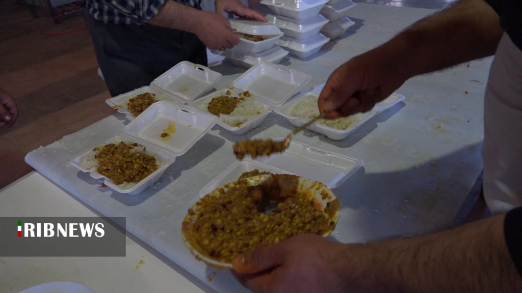 توزیع ۲۰۰ هزار پرس غذای گرم در بین نیازمندان اردبیلی