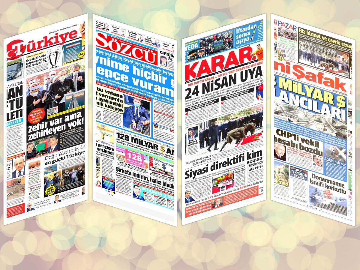 مهمترین عناوین روزنامه‌های ترکیه