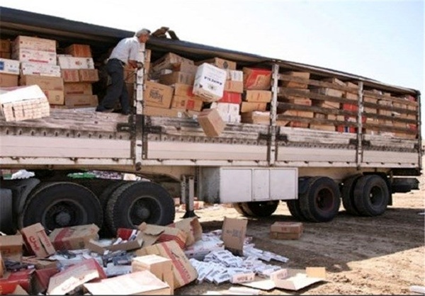 توقیف محموله ۲ میلیاردی کالای قاچاق در جنوب تهران