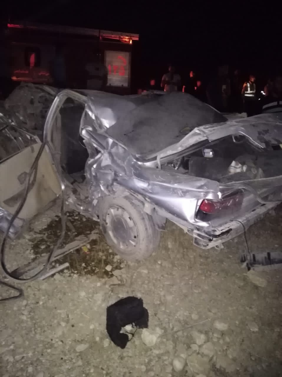 ۴ کشته در واژگونی خودرو پژو در جاده بوشهر-برازجان