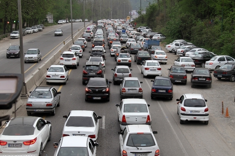 افزایش ۱۶ درصدی تردد وسایل نقلیه در محورهای برون شهری