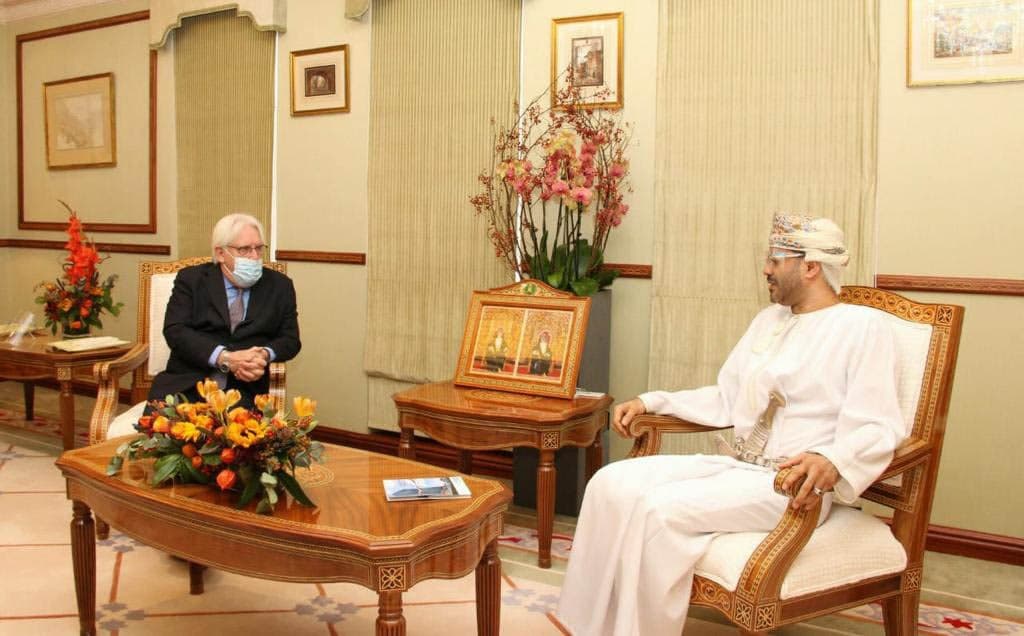 گفتگوی وزیرخارجه عمان با نماینده سازمان ملل در امور یمن